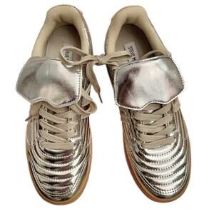 STEVE MADDEN NEW Silver Tennis Shoes Sneakers – Size 8